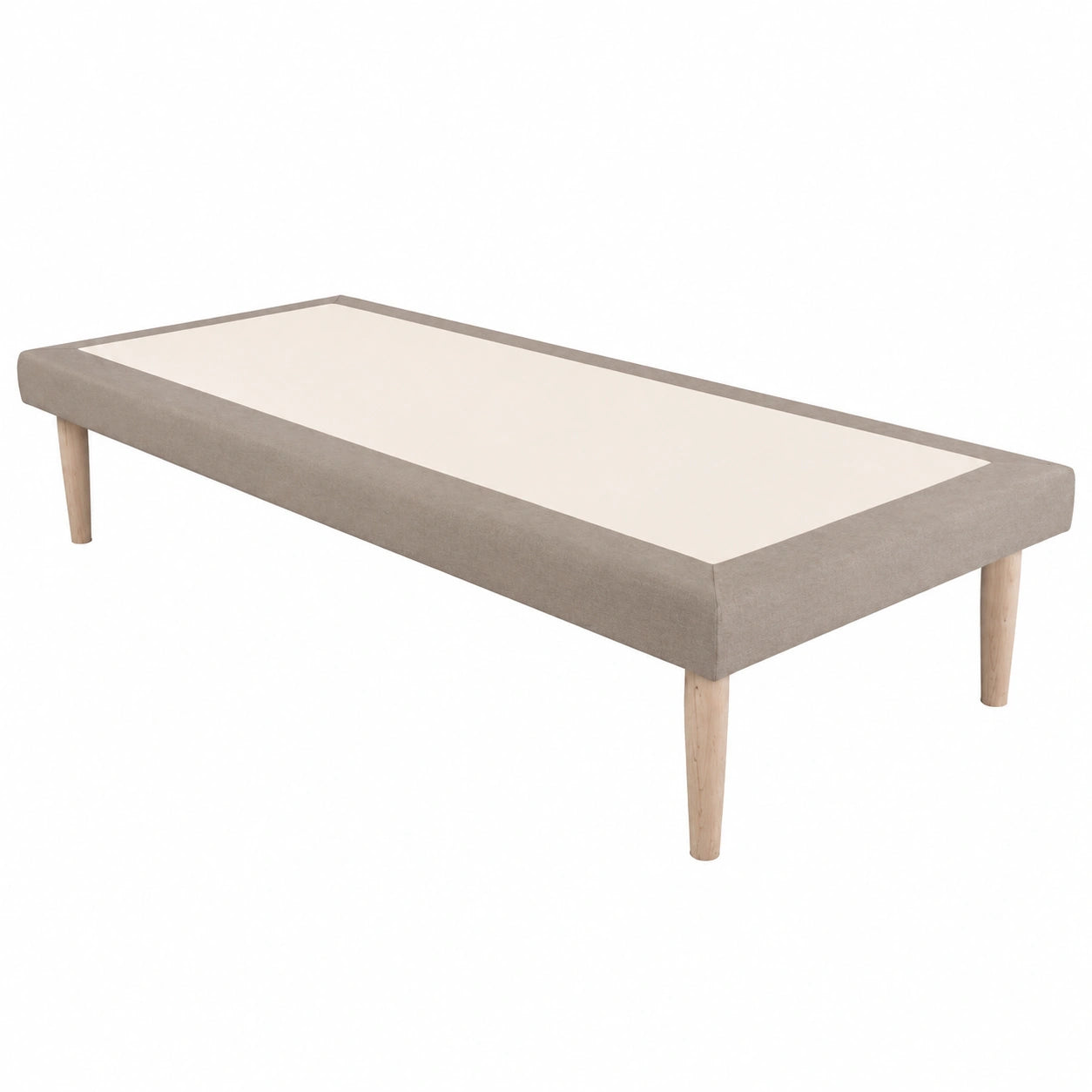 Letto Singolo Imbottito 80x200 cm con Rivestimento Idrorepellente e Rete Ortopedica - Altezza 35 cm