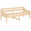 Chaise Longue in Pino Massiccio 90x200 cm Senza Materasso