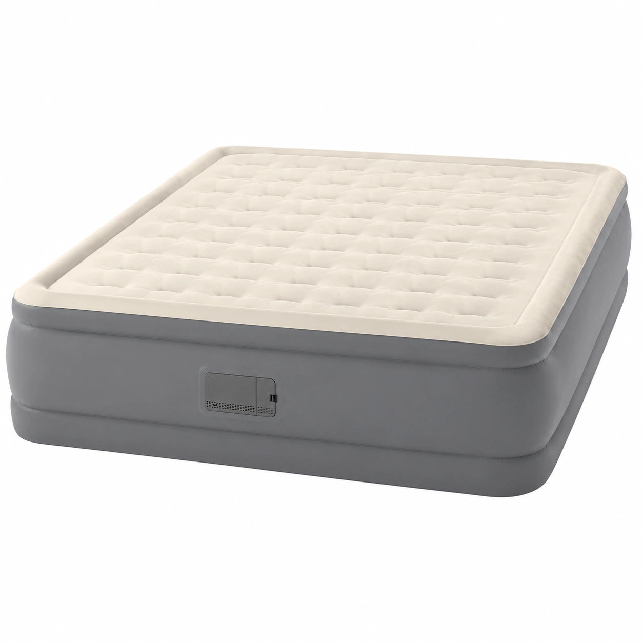 Materasso Gonfiabile Matrimoniale Intex Dura-Beam con Pompa USB, 152x203x46 cm