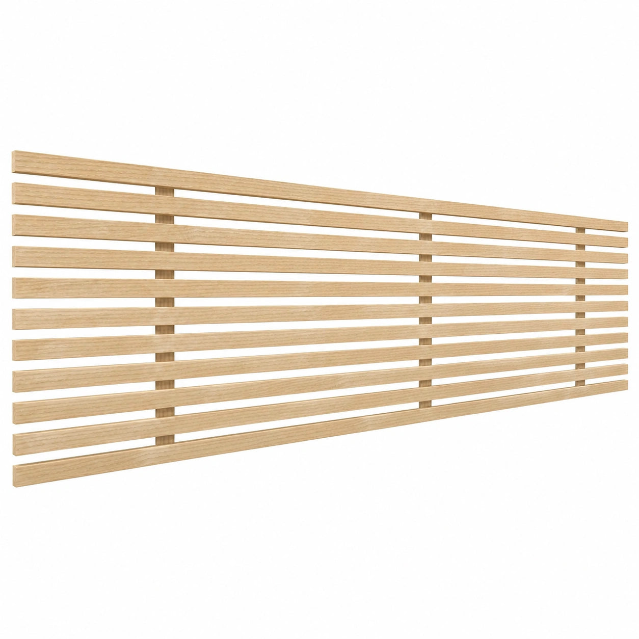 Testiera Pallet in Legno Naturale per Letto, Stile Giapponese, 160cm